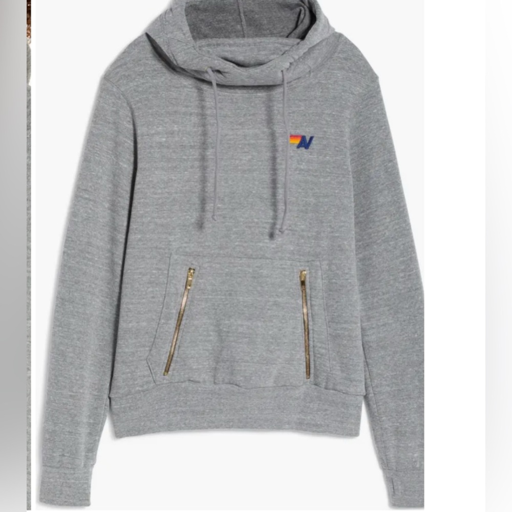Aviator Nation Ninja Hoodie - Grey. NWT Sz Small